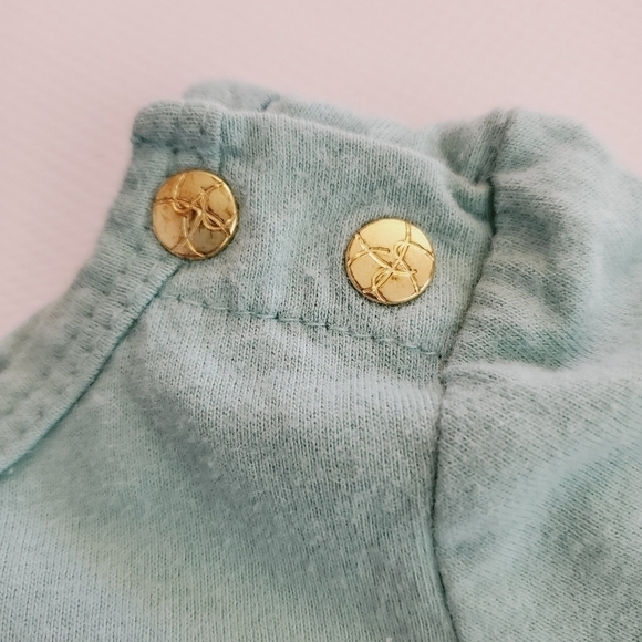 K1010 * Jessica Simpson Out of This World Onesie Green Size 3/6M - Picture 8 of 9